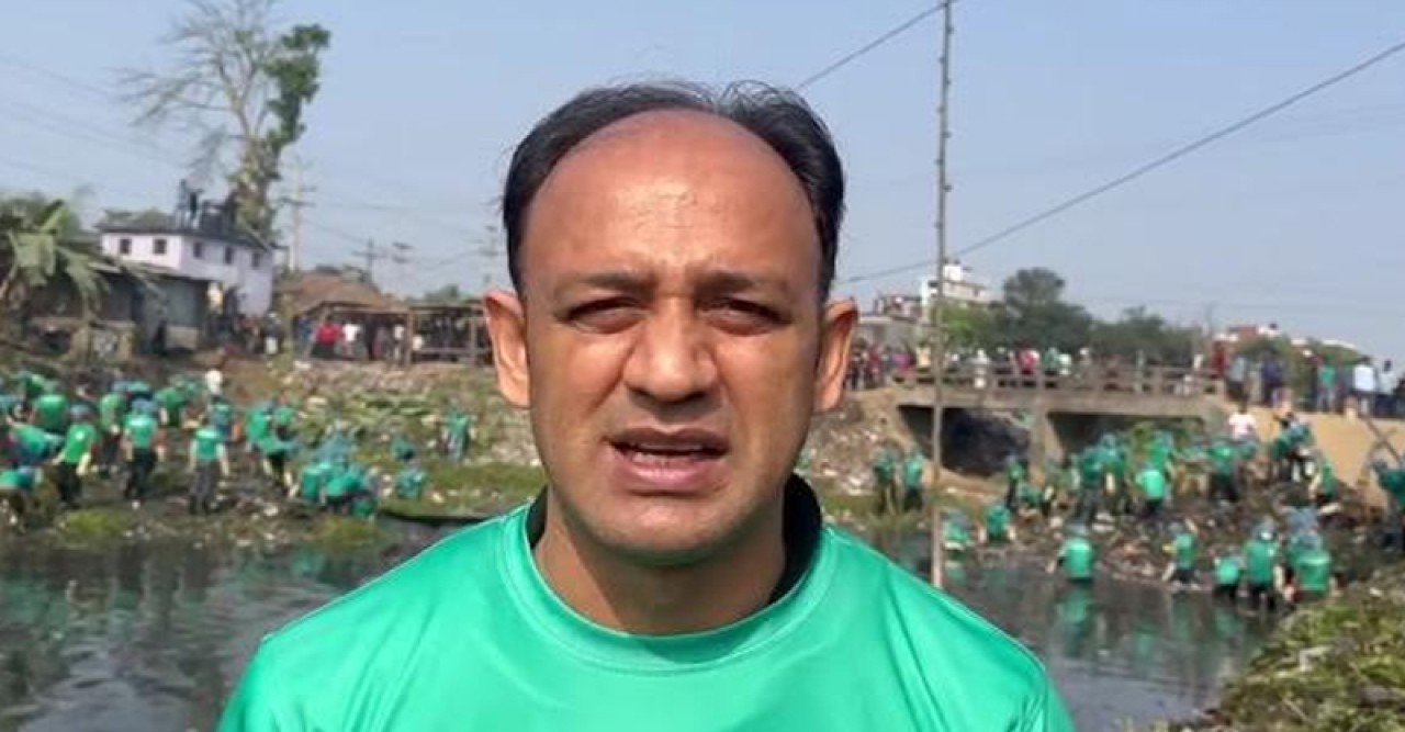 প্রতিশ্রুতি রাখলেন সুমন॥ পরিষ্কার করলেন খোয়াই নদী