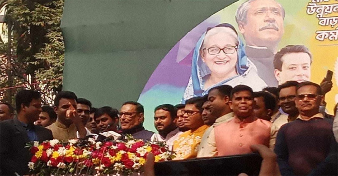 শেখ হাসিনা কোনো বিদেশি শক্তির হুমকি পরোয়া করেন না