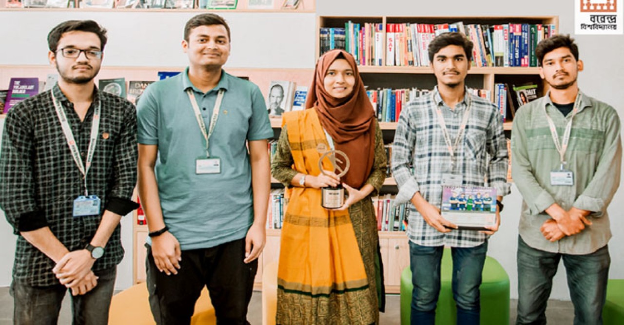 বিশ্বচ্যাম্পিয়ন বরেন্দ্র বিশ্ববিদ্যালয়ের টিম ভয়েজার্স