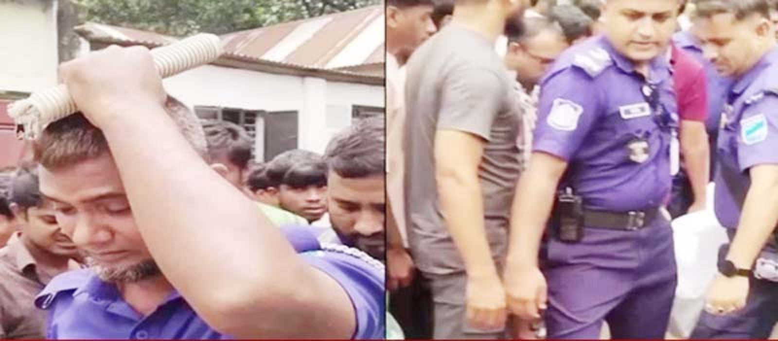 পুলিশ সদস্য মরদেহ উদ্ধার করতে গিয়ে দেখলেন নিহত শিশু তারই ছেলে