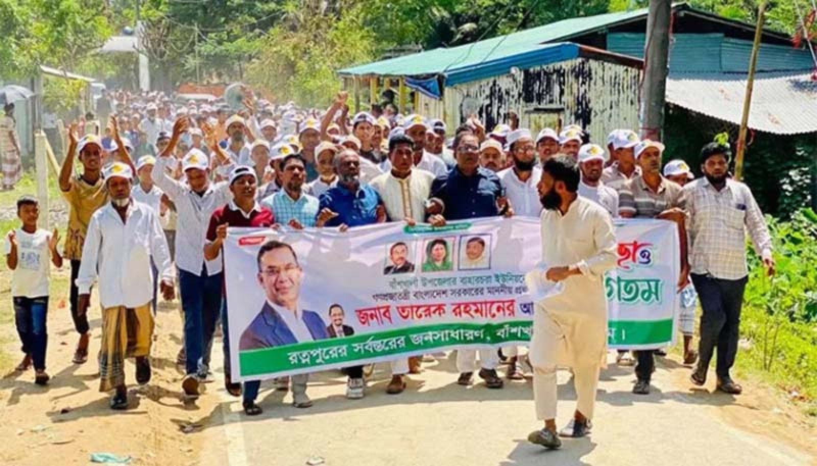 কানায় কানায় পূর্ণ প্রধানমন্ত্রীর সমাবেশস্থল