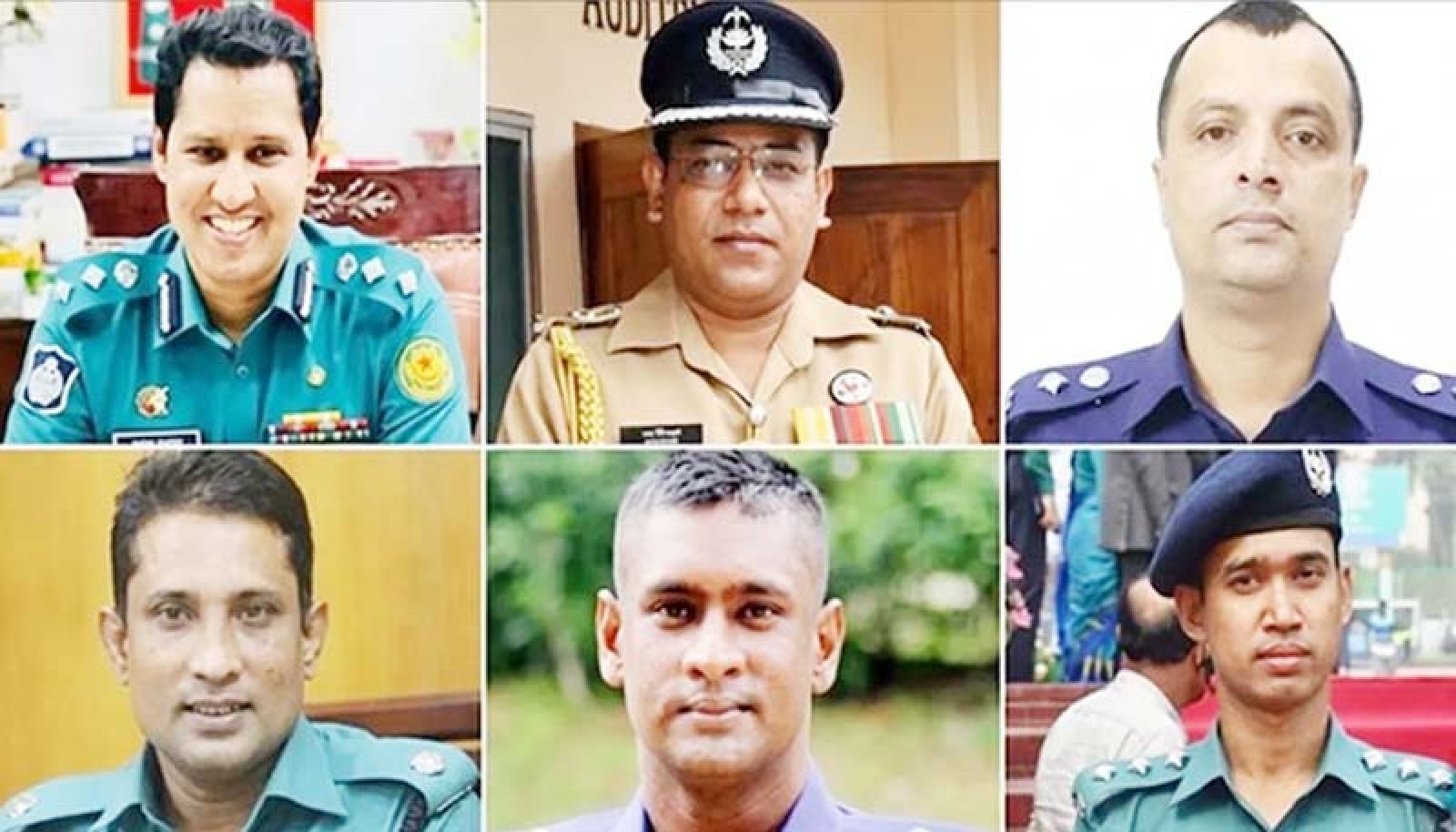 বিপ্লব-রুহানীসহ পুলিশের ছয় কর্মকর্তা বরখাস্ত