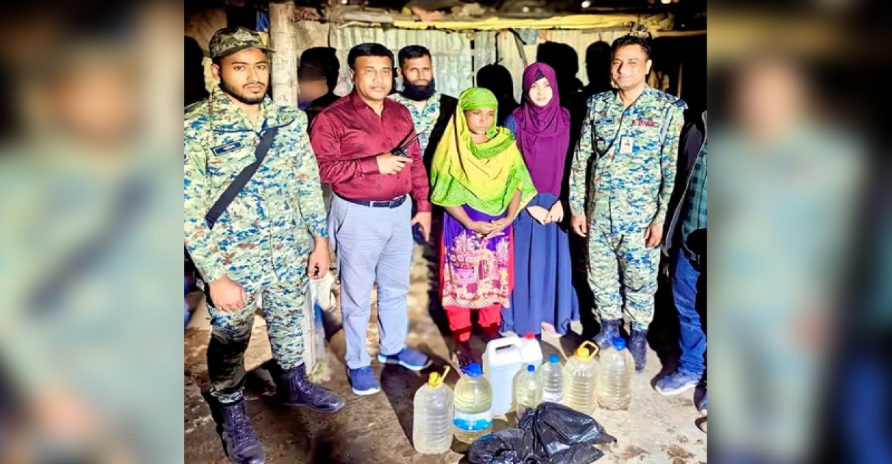 ভালবাসা দিবসে বিক্রির জন্য জমিয়ে রাখা মদসহ আটক ১