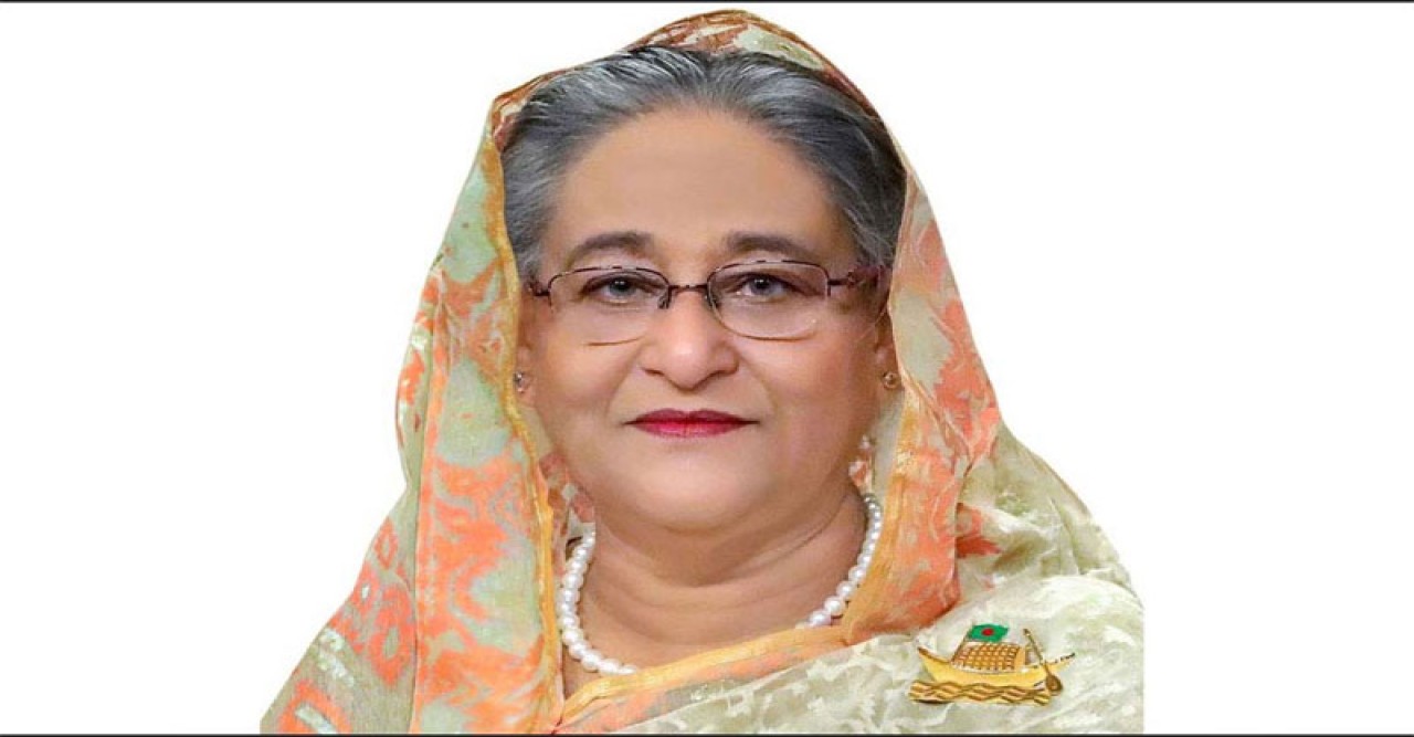 গোপালগঞ্জের পথে শেখ হাসিনা