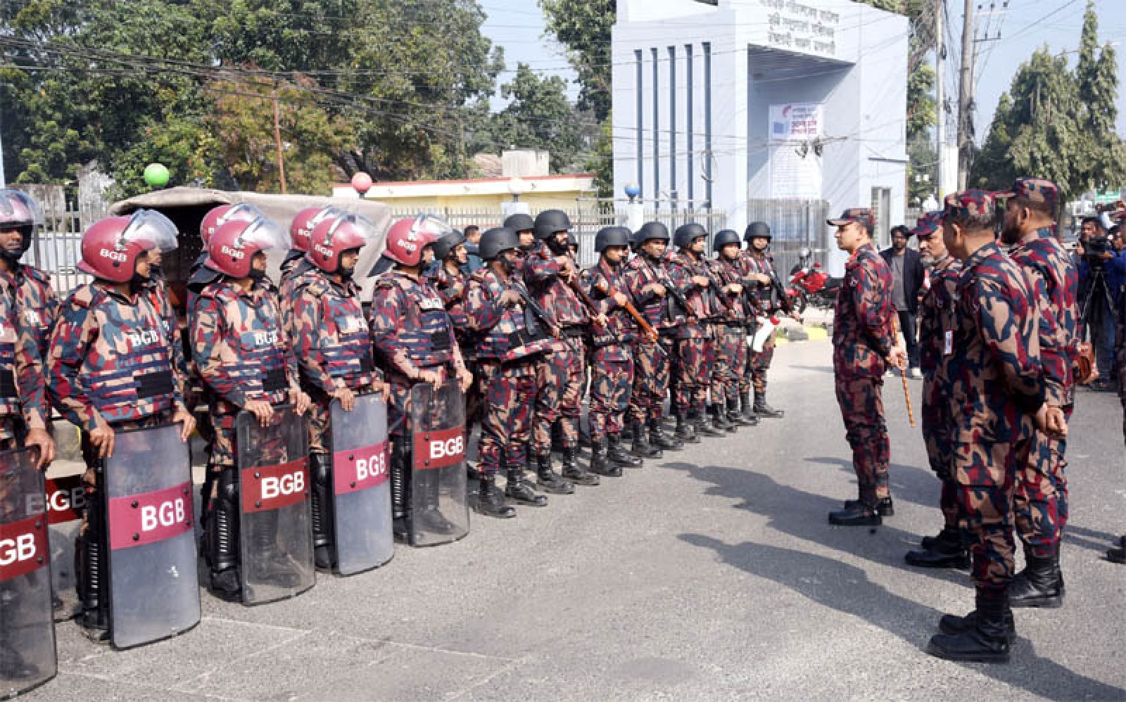 নির্বাচন ঘিরে রাজশাহী সীমান্তে বিজিবির নিরাপত্তা জোরদার