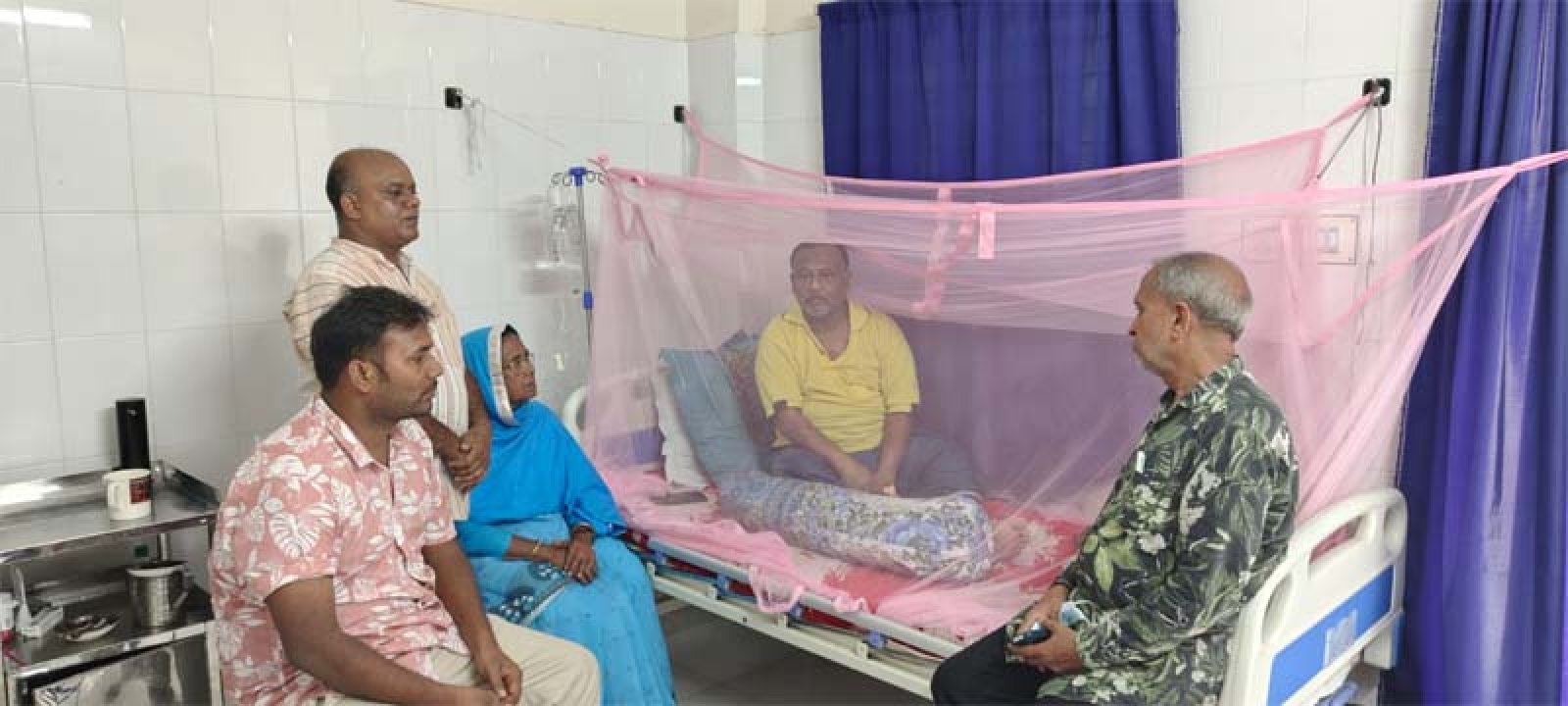 ডেঙ্গুতে আক্রান্ত বাপা নেতা জামাত খান, দ্রুত আরোগ্য কামনা