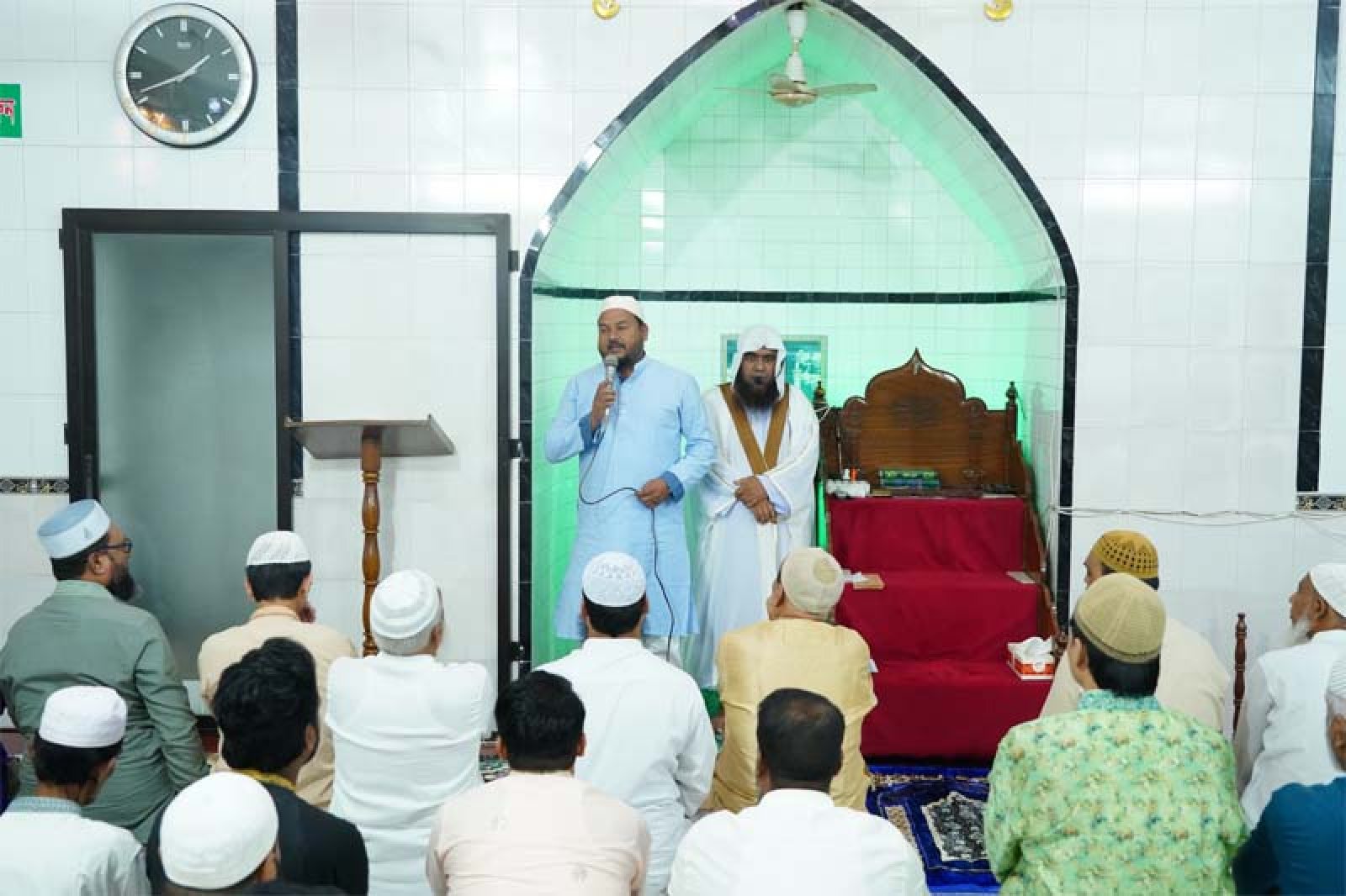 ধর্মীয় প্রতিষ্ঠানের উন্নয়নে কাজ অব্যাহত রেখেছিঃ রাসিক প্রশাসক