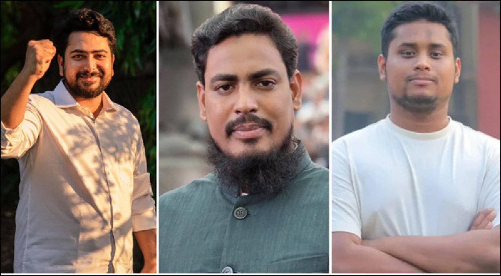 শপথ নিতে সংসদে নাহিদ, আখতার ও হাসনাত