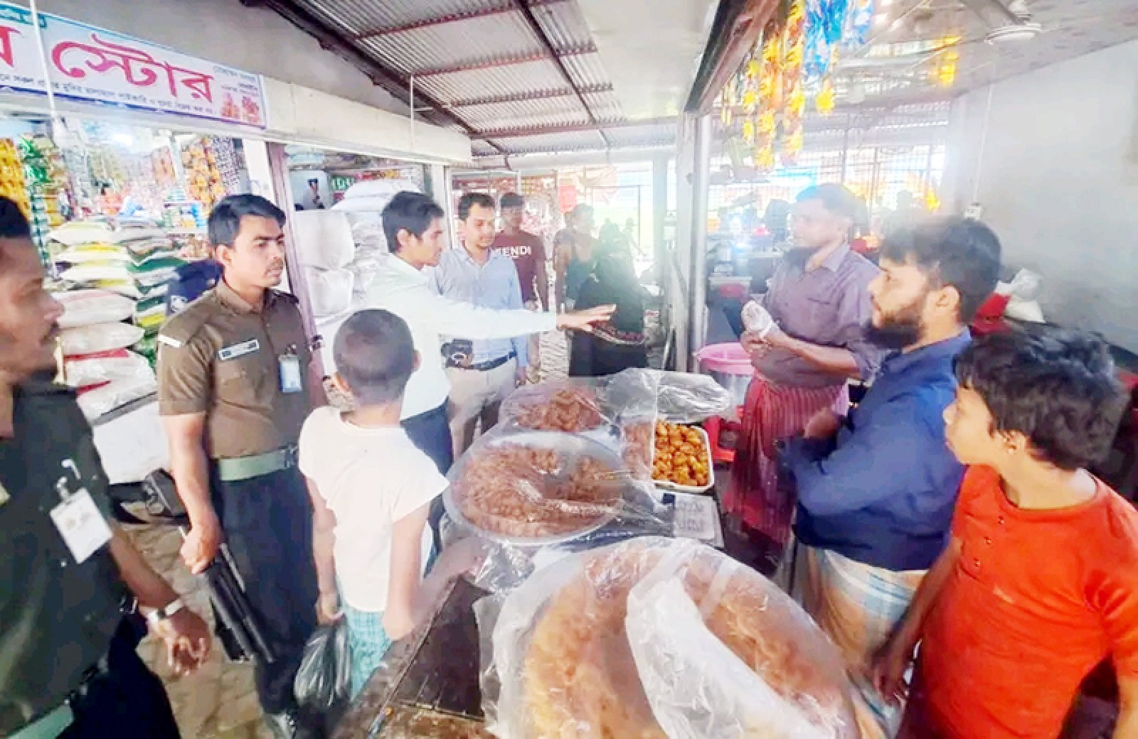 বানিয়ার ছড়া বাজারে মোবাইল কোর্টে অর্থদণ্ড