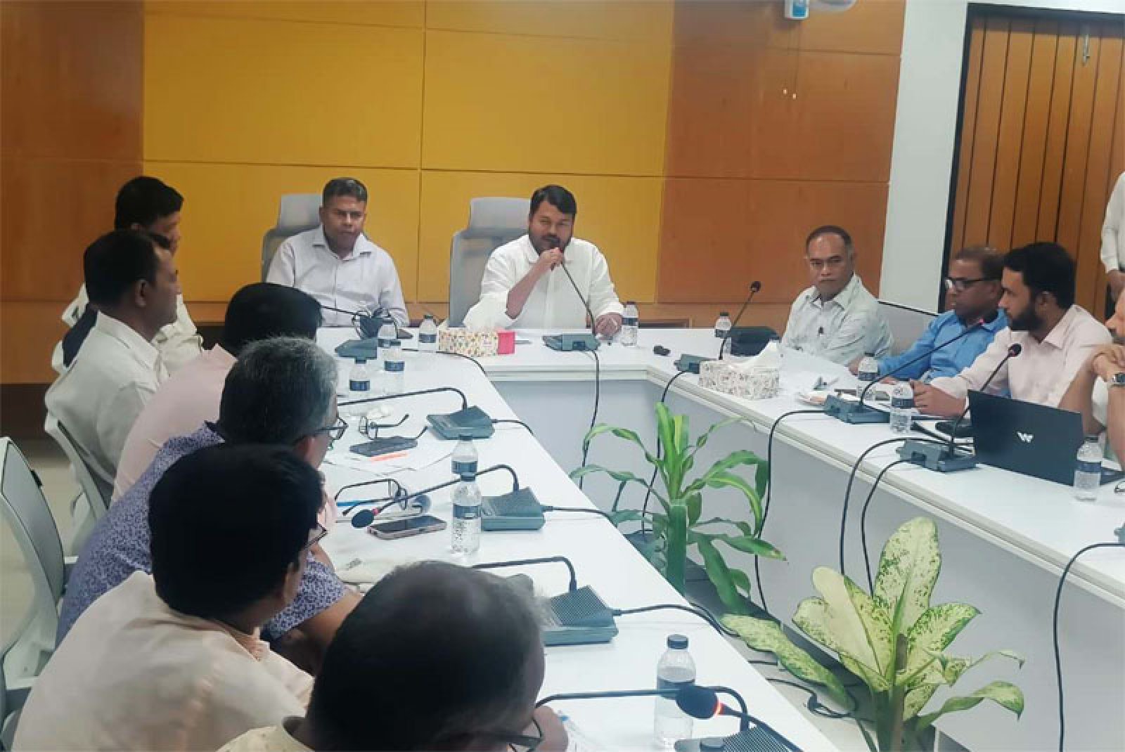 বিএমডিএফ আর্থিক সহায়তায় রাসিকের প্রস্তাবিত প্রকল্পের  সম্ভাব্যতা যাচাই বিষয়ক মতবিনিময় সভা অনুষ্ঠিত