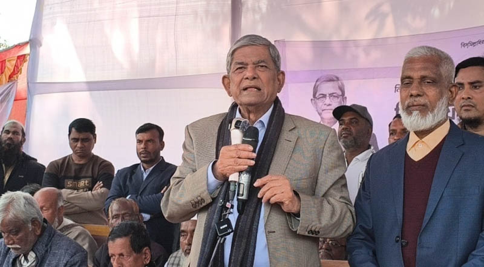 আগে একাত্তর নিয়ে মাফ চান, পরে ভোট চান