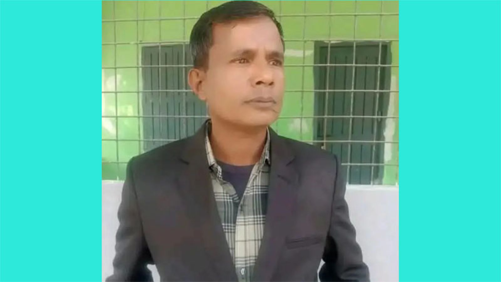 গুটি বসন্তের উপসর্গ নিয়ে স্কুল  শিক্ষকের মৃত্যু