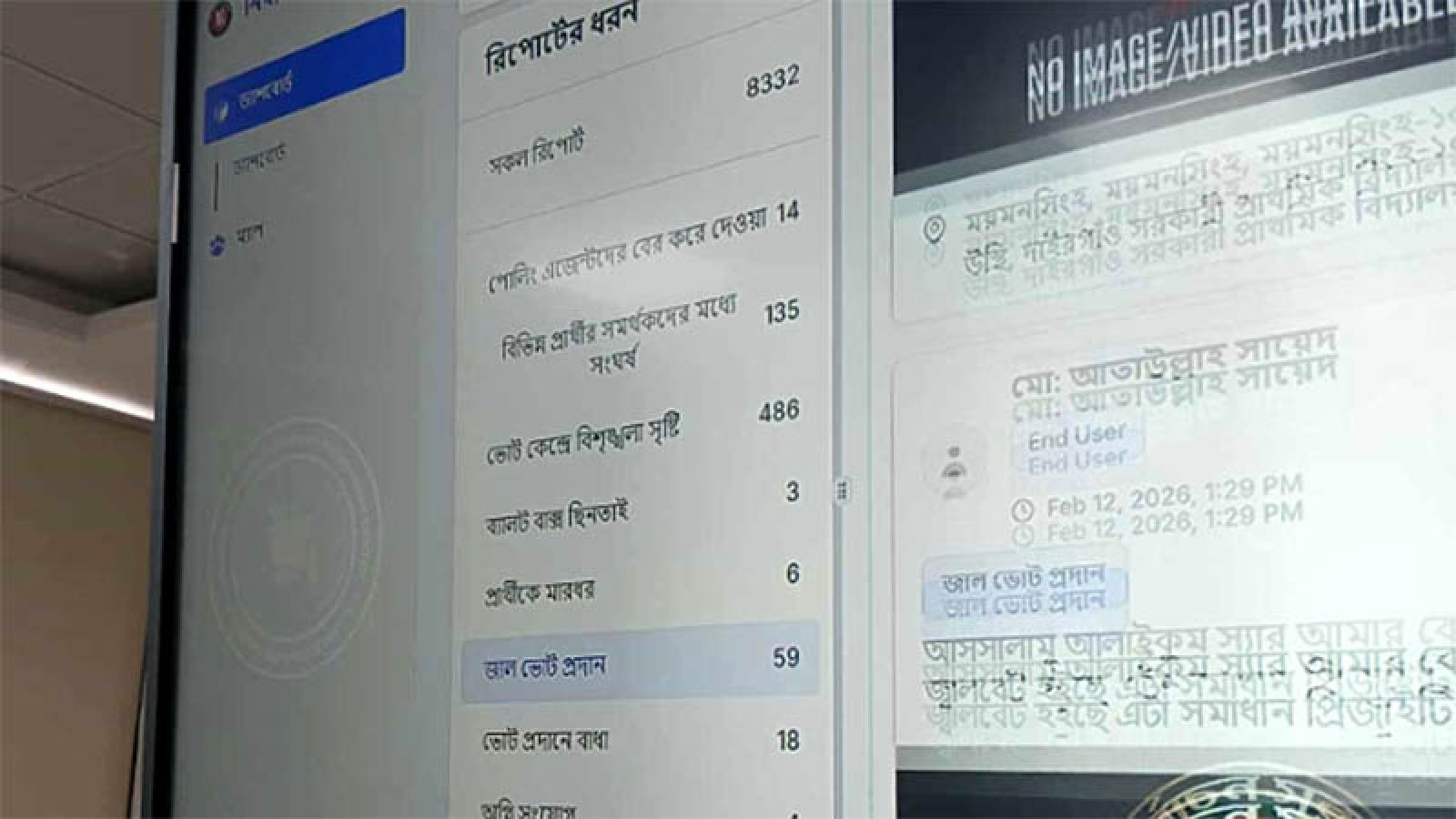 সারাদেশে ৪৮৬টি বিশৃঙ্খলা, জালভোট ৫৯টি
