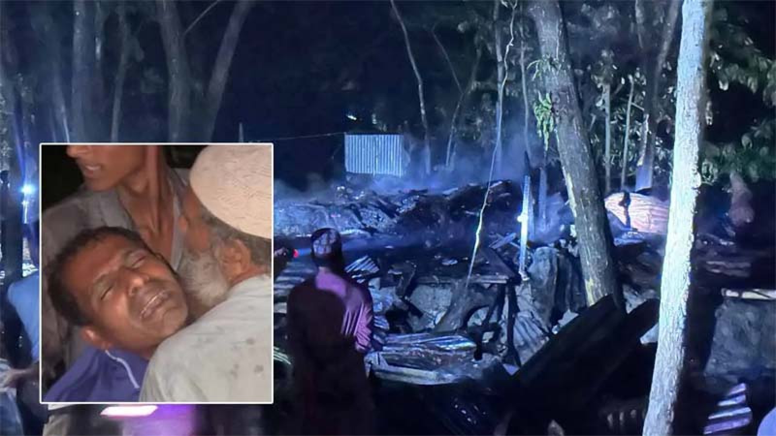 বসতঘরে অগ্নিকাণ্ড , বিয়ের জন্য জমানো ৭ লাখ টাকা পুড়ে ছাই