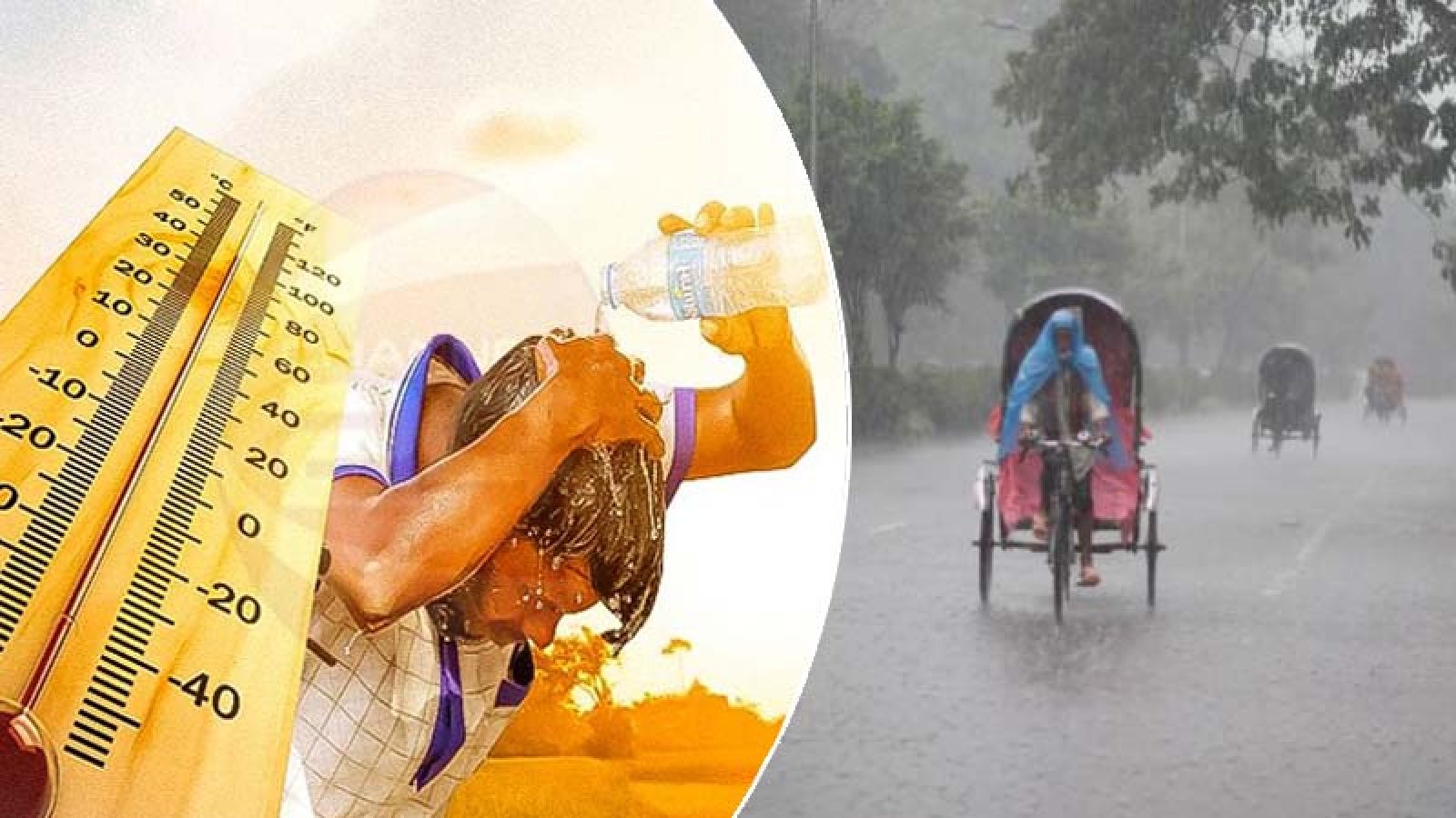 ১২ জেলায় মৃদু তাপপ্রবাহ বইছে , বৃষ্টি হতে পারে যেসব স্থানে