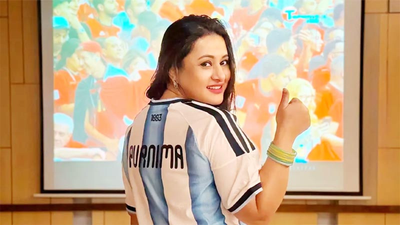 মেসি দেখিয়ে দিলেন চ্যাম্পিয়নদের হৃদস্পন্দন কেমন হয় :  চিত্রনায়িকা পূর্ণিমা