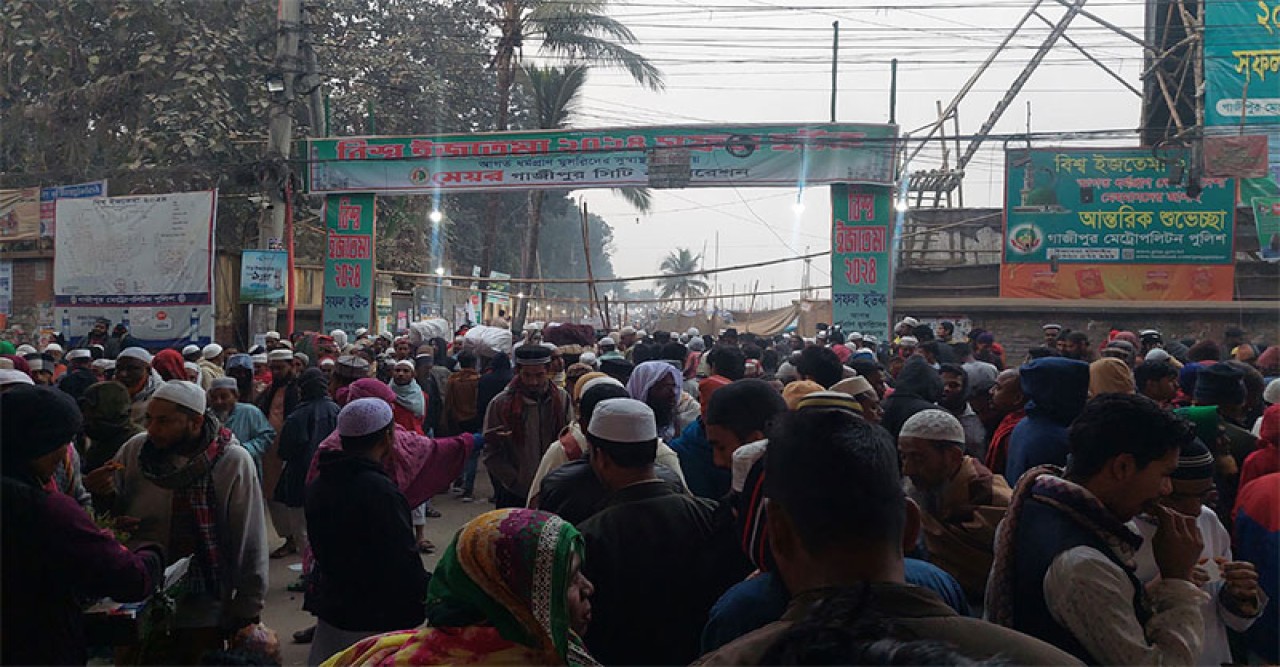 আখেরি মোনাজাতে দলে দলে যাচ্ছেন মুসল্লিরা