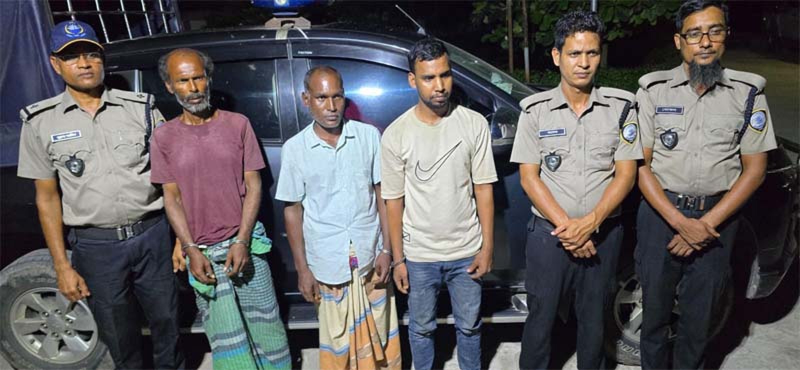 নওগাঁতে ডিএনসির অভিযানে মাদকসহ গ্রেপ্তার তিন