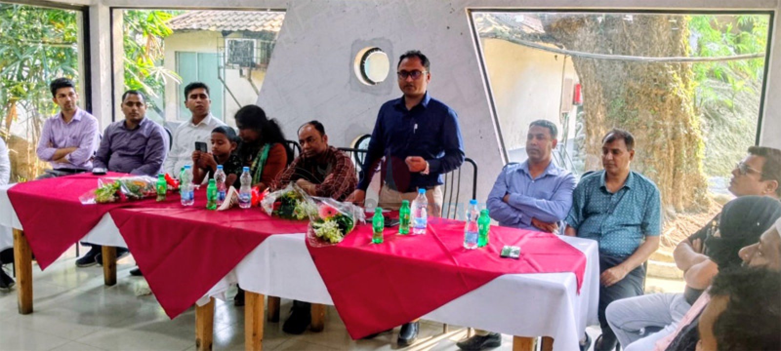 রেলওয়ে পাকশী বিভাগীয় স্টেশন মাস্টার ও কর্মচারী ইউনিয়নের নবনির্বাচিতদের সংবর্ধনা