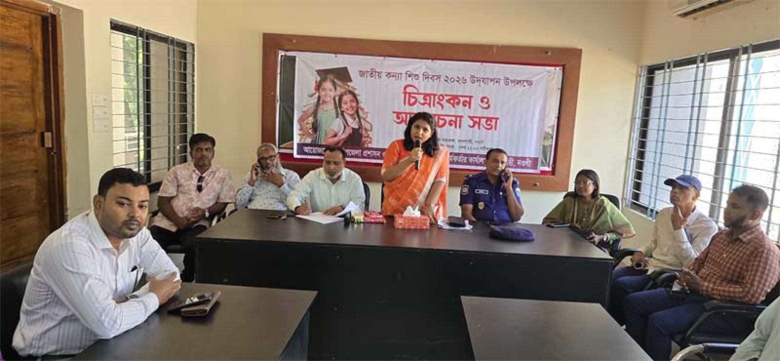 বদলগাছীতে জাতীয় কন্যা শিশু দিবস উদযাপন, বাল্যবিয়ে রোধে ঐক্যবদ্ধ হওয়ার আহ্বান