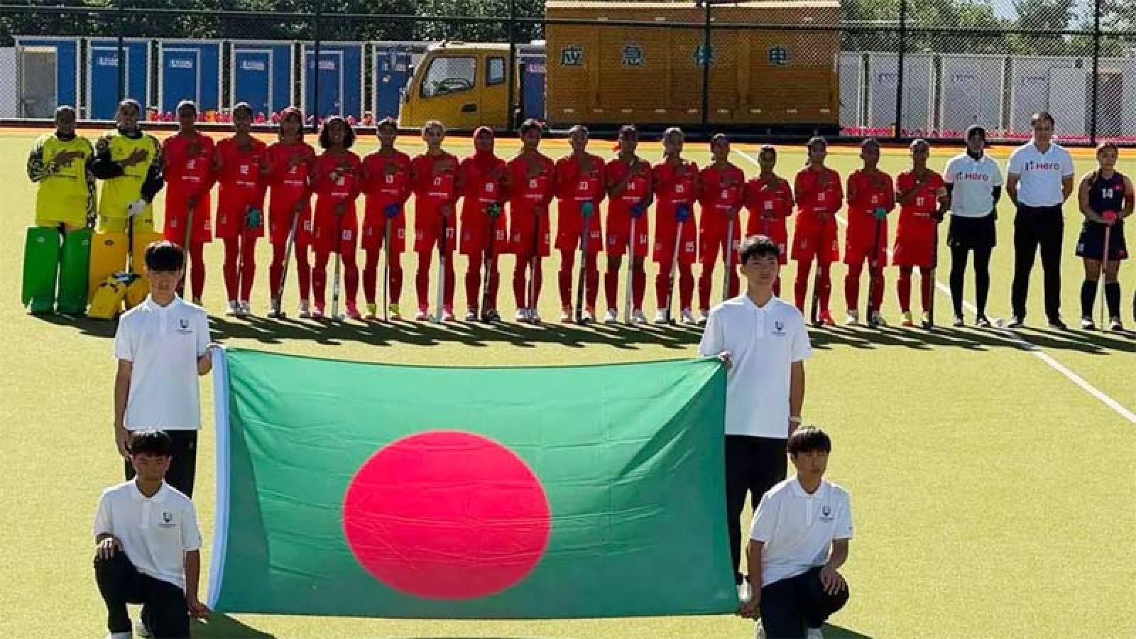 চীনকে ৬-০ গোলে হারাল বাংলাদেশ