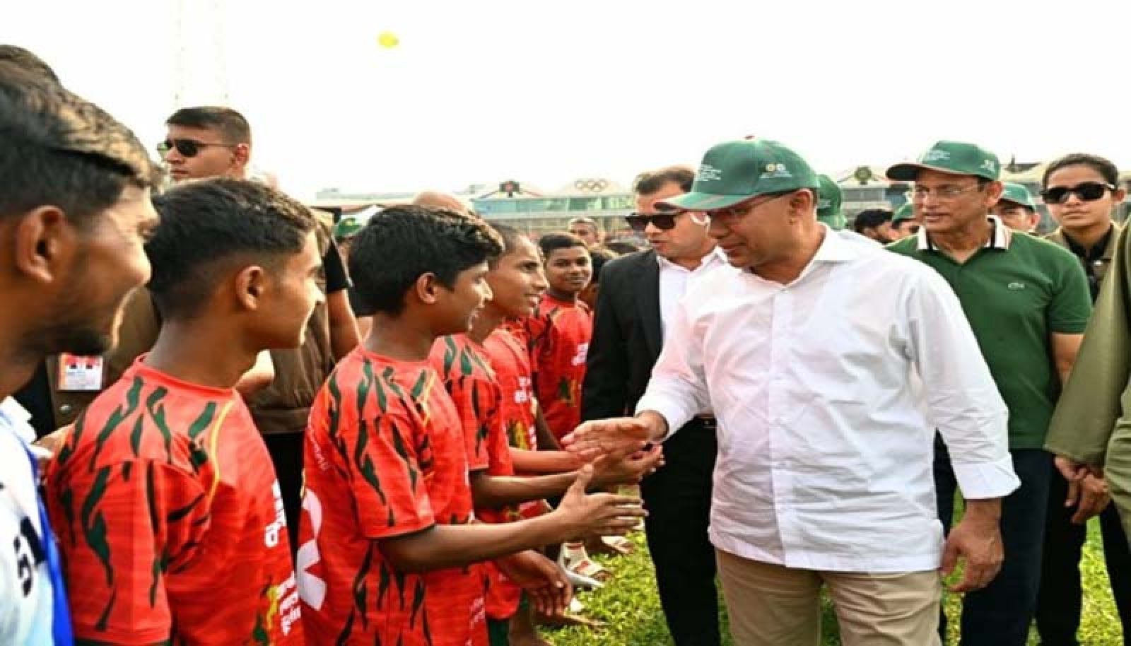 দেশসেরা খুদে ফুটবলারদের খেলা দেখলেন প্রধানমন্ত্রী