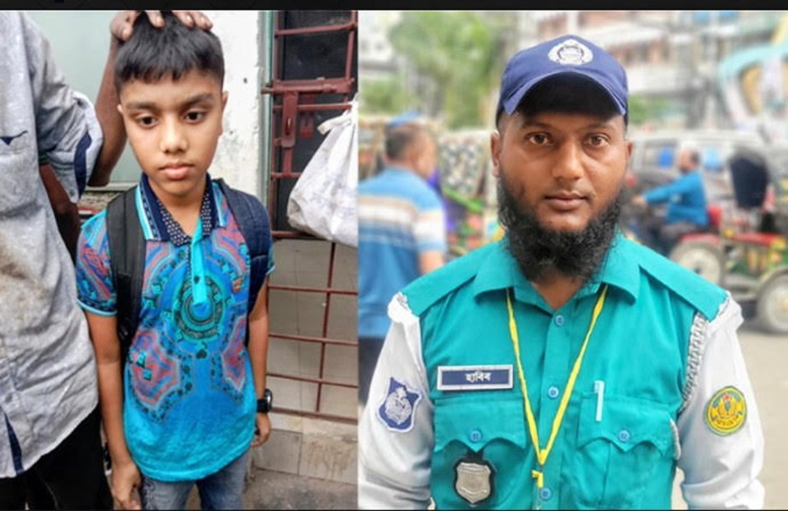 রাজশাহীতে অপহরণকারীর কবল থেকে এক শিশুকে উদ্ধার কোরলেন ট্রাফিক কনস্টেবল