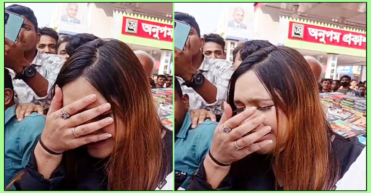 বইমেলায় গিয়ে অপ্রীতিকর ঘটনা॥ কান্নায় ভেঙে পড়লেন মুশতাকের স্ত্রী তিশা