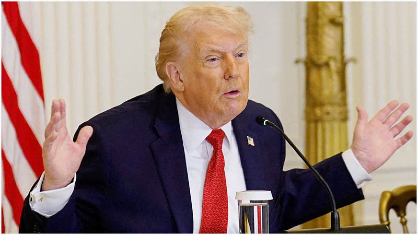 বিশ্বশান্তি ঝুঁকিতে, বললেন ট্রাম্প