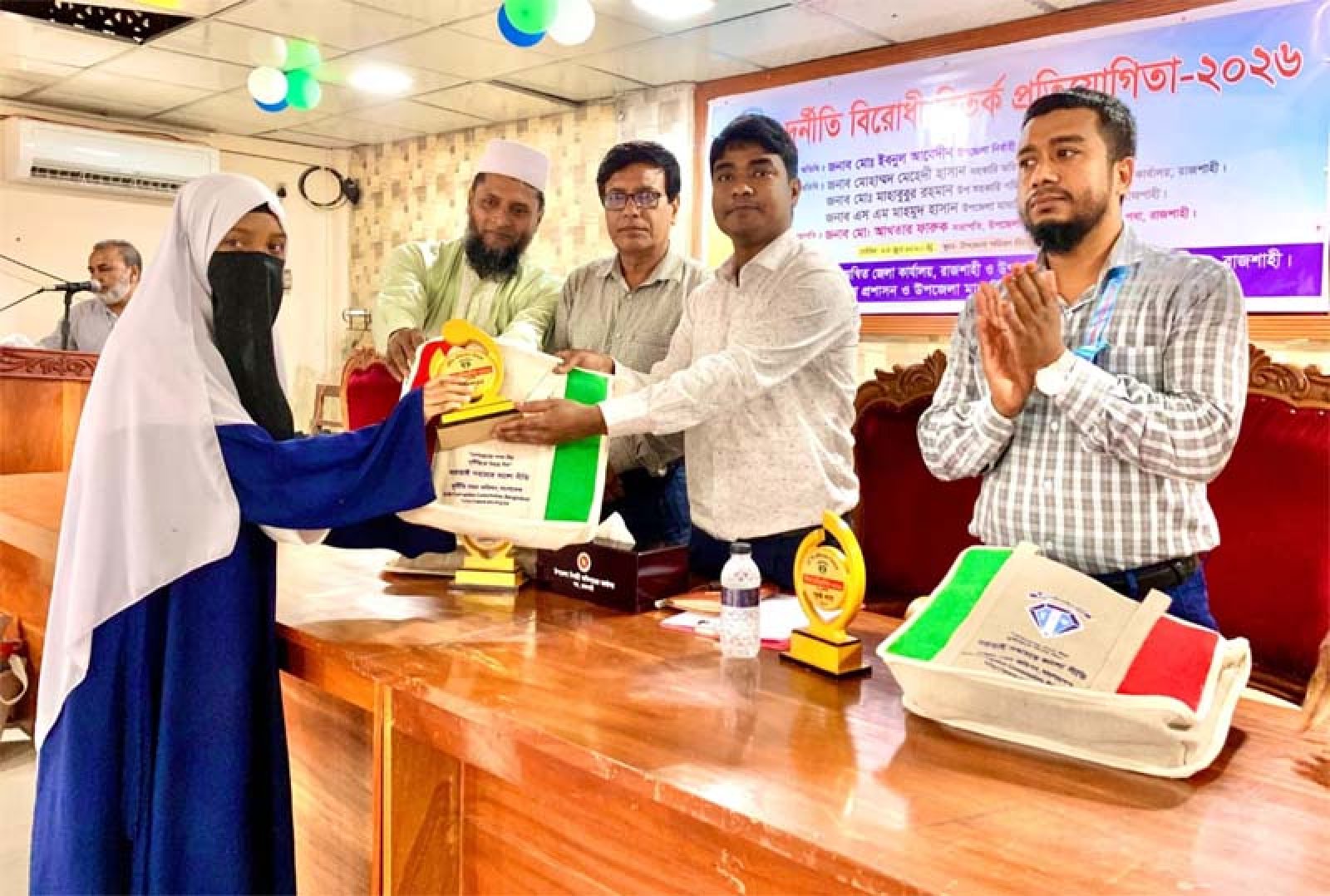 দুর্নীতিবিরোধী বিতর্ক প্রতিযোগিতা অনুষ্ঠিত