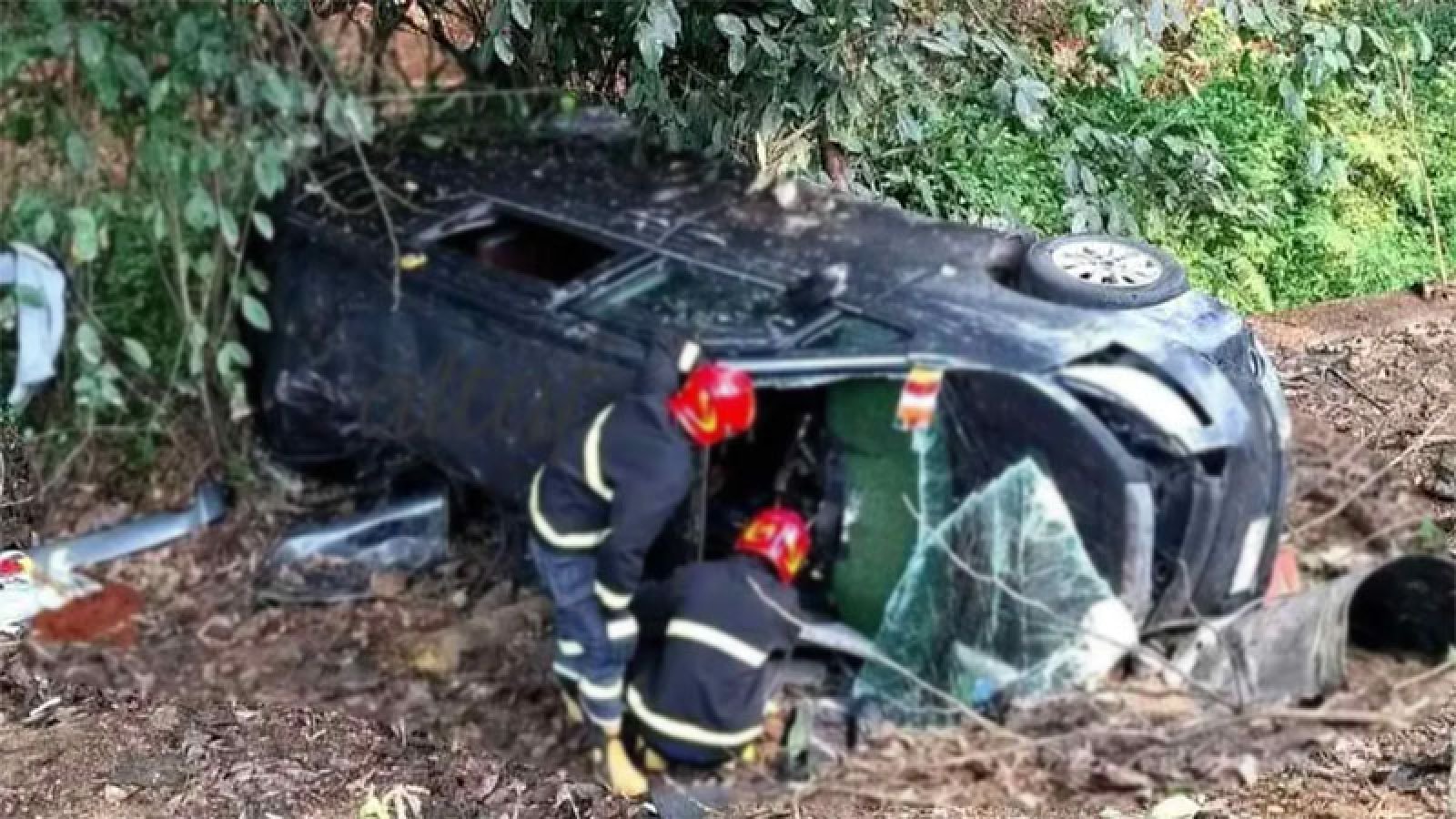 নিয়ন্ত্রণ হারিয়ে খাদে মাইক্রোবাস,  নিহত ৩