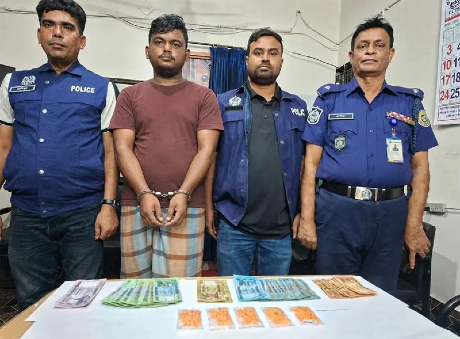 বরগুনায় ইয়াবাসহ ছাত্রদল নেতা গ্রেপ্তার
