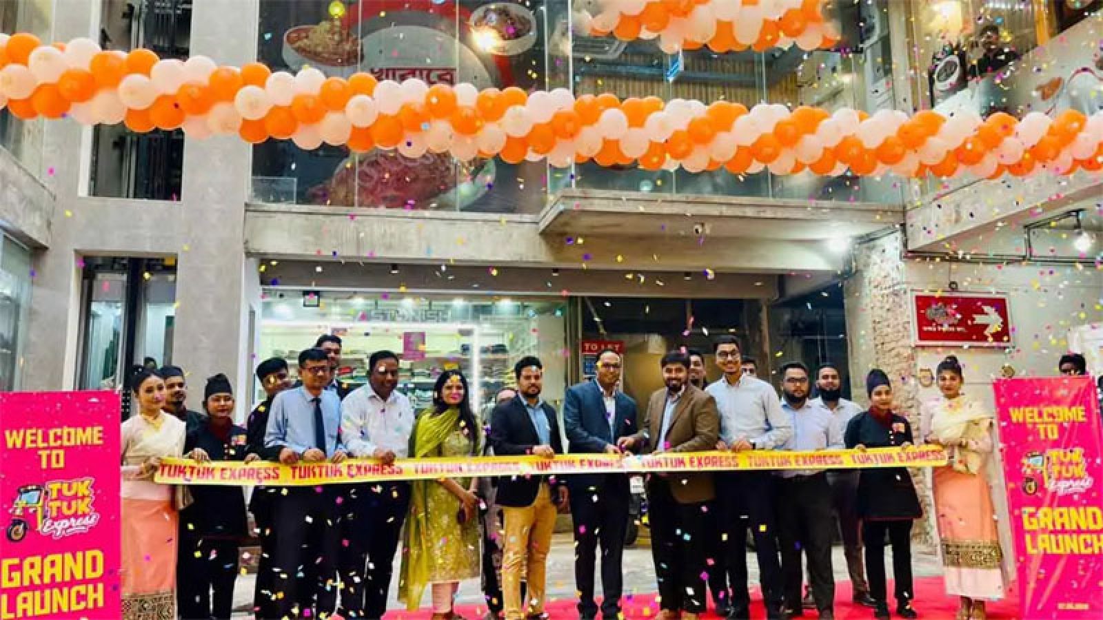গুলশানে যাত্রা শুরু করলো থাই রেস্টুরেন্ট ‘টুকটুক এক্সপ্রেস’