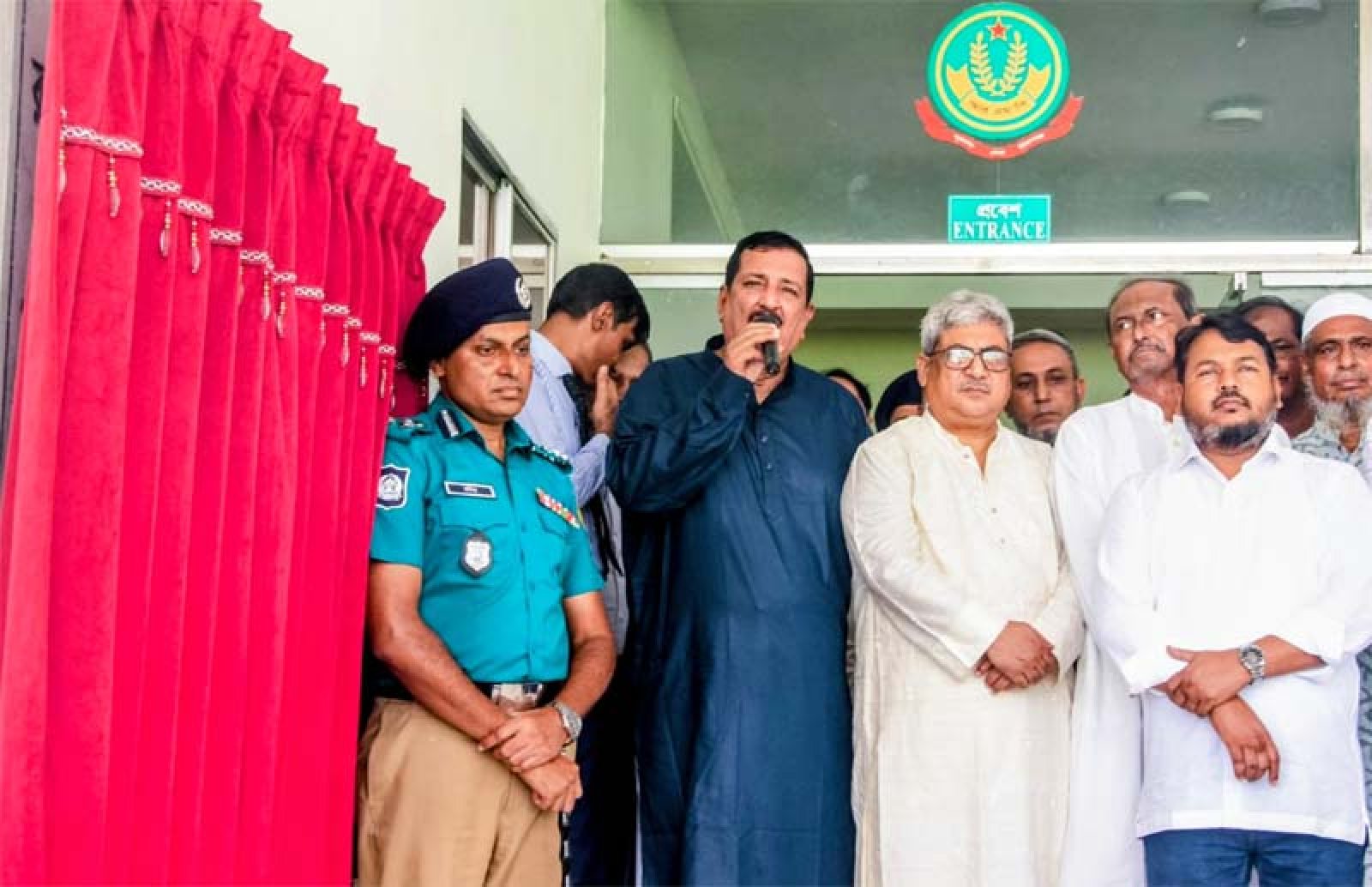 রাজশাহীতে পুনঃস্থাপন আরএমপির ঐতিহাসিক নামফলক