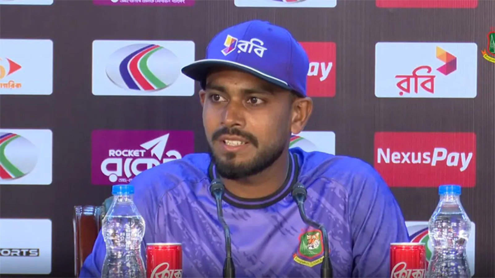 তাসকিন-রানার বোলিং সাপোর্ট নিয়ে যা বললেন মিরাজ