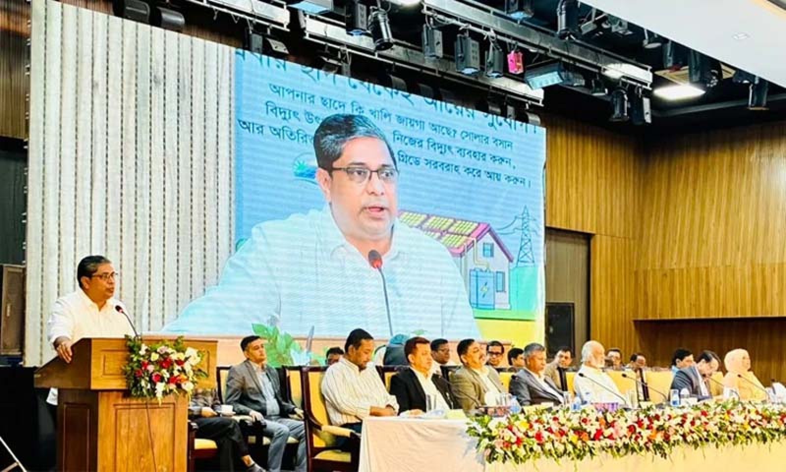 জাতীয় গ্রিডে ১২০০ ইউনিট দিয়েছেন প্রধানমন্ত্রী : মীর শাহে আলম