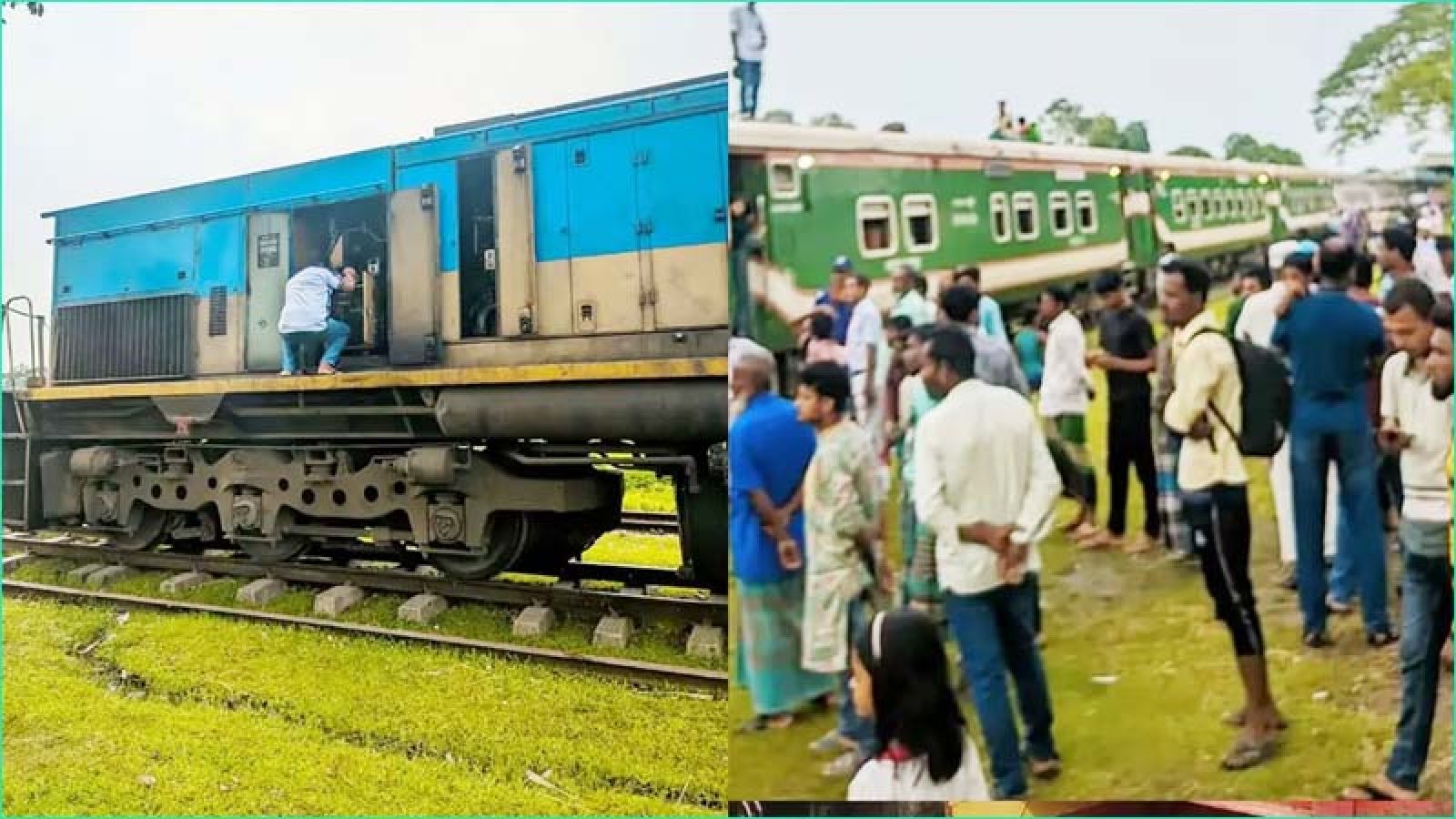 চলন্ত ট্রেনের ইঞ্জিনে অগ্নিকাণ্ড, চট্টগ্রাম-ময়মনসিংহ রুটে ট্রেন চলাচল বন্ধ
