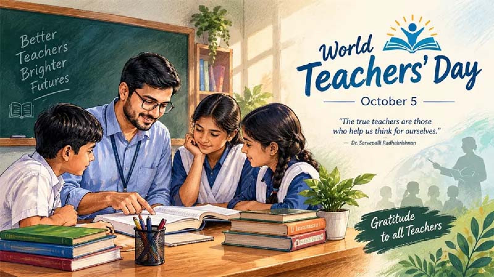 আজ বিশ্ব শিক্ষক দিবস , দেশের ১০১ গুণী শিক্ষক সম্মাননা পাবেন