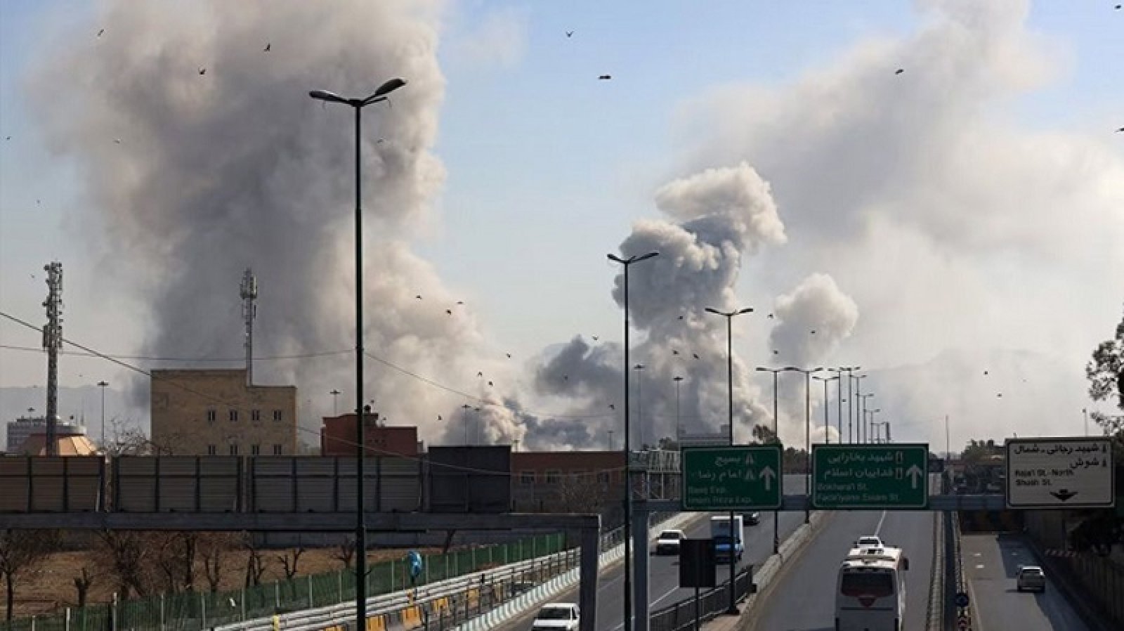 আজারবাইজানে ইরানে ড্রোন হামলা