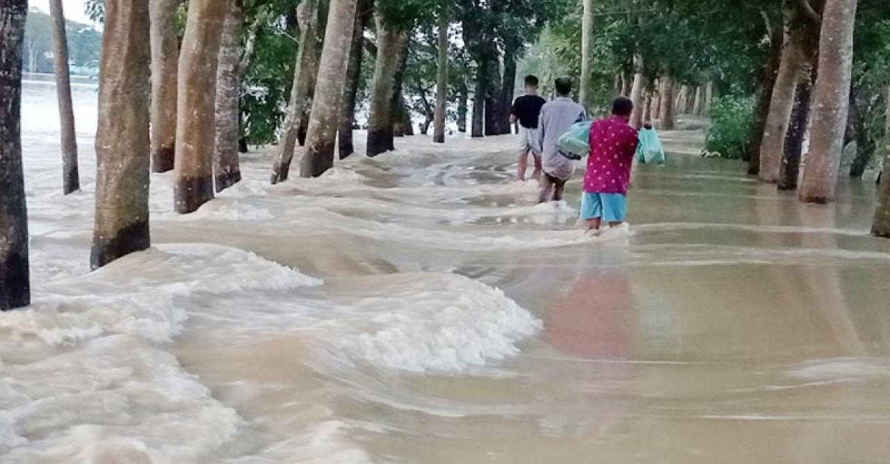 সুনামগঞ্জের নিম্নাঞ্চল প্লাবিত॥ ভোগান্তিতে ২০ হাজার মানুষ