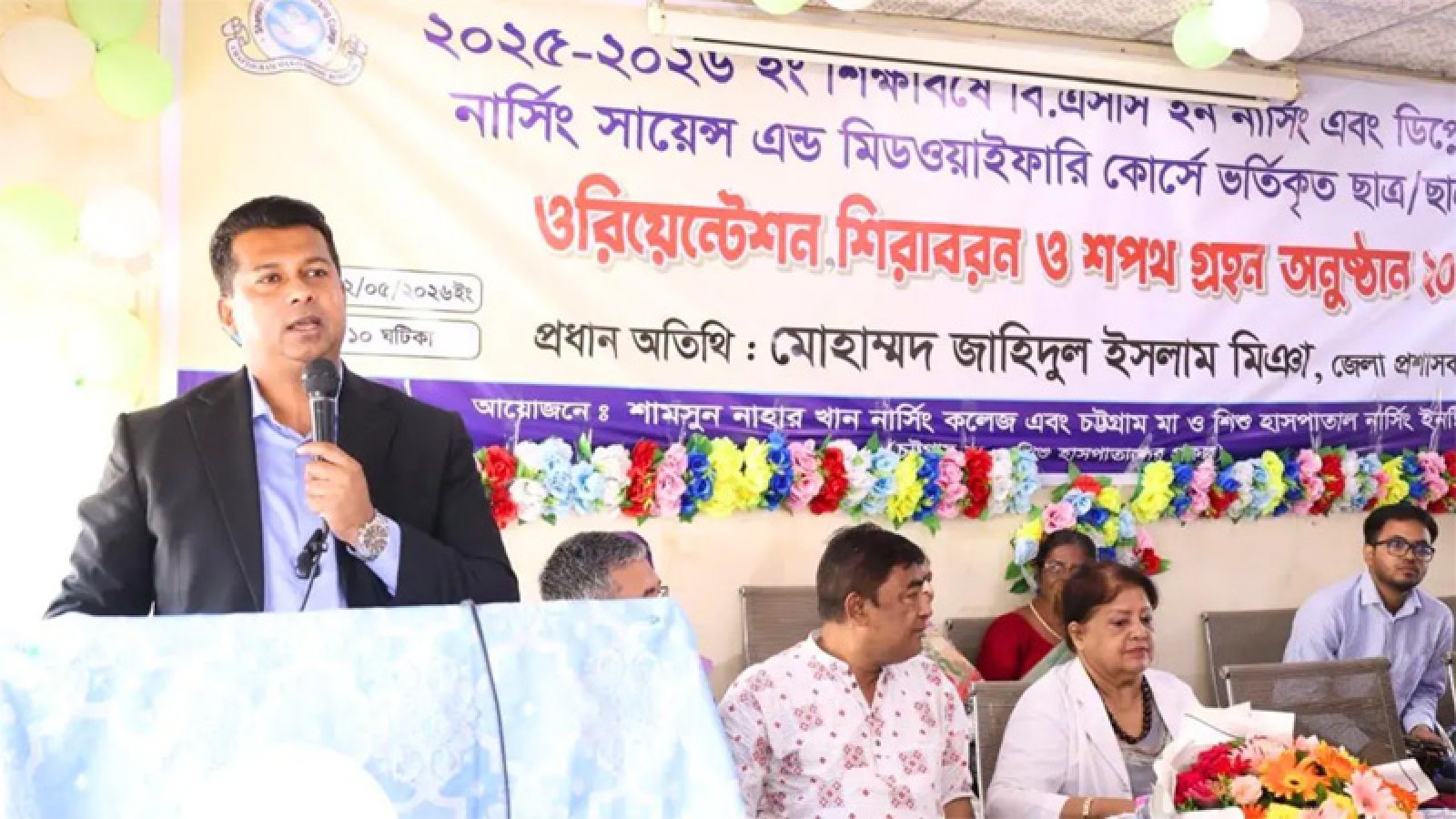 মেধাবীরা মানবিক হলে সমাজ ও রাষ্ট্র উপকৃত হয় : ডিসি জাহিদ