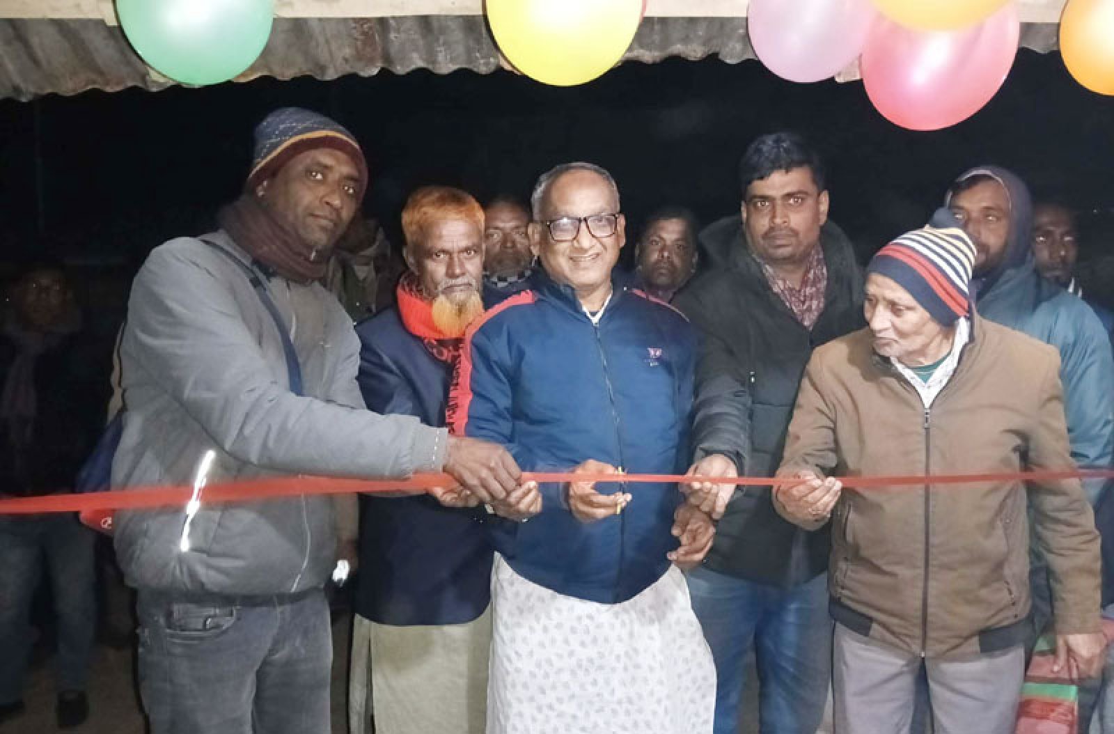 নিয়ামতপুরে ক্লাবের উদ্বোধন ও নতুন কমিটির অভিষেক অনুষ্ঠিত