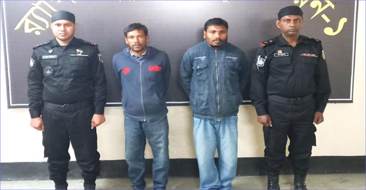 সিরাজগঞ্জে হত্যা মামলায় দুই আসামি বাবা-ছেলে গ্রেপ্তার