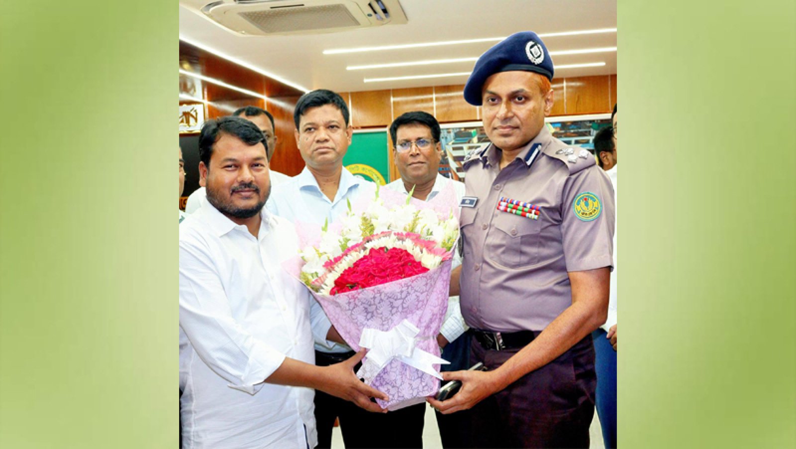 রাজশাহী সিটি কর্পোরেশনের প্রশাসকের সঙ্গে আরএমপি কমিশনারের সৌজন্য সাক্ষাৎ