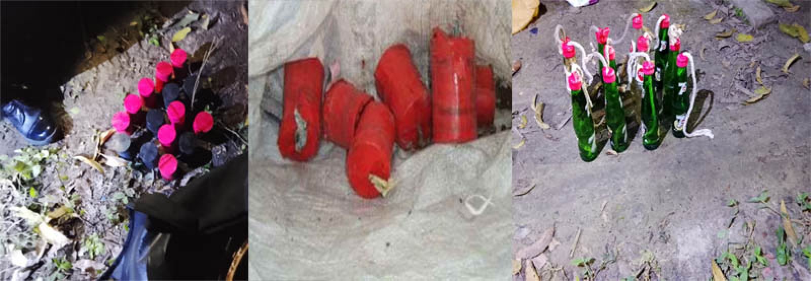 রাজশাহীতে আবারও ২৭টি বোমা জব্দ