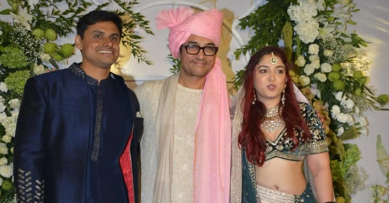মেয়ের জামাইকে জড়িয়েকাঁদলেন আমির খান