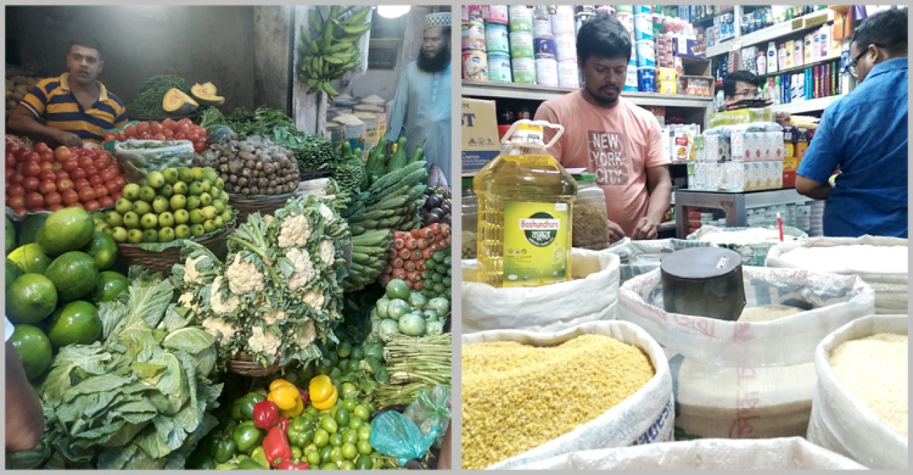 ভরা মৌসুমে বাড়তি দামে বিক্রি সবজি, ডাল-ছোলার বাজার উঠতি