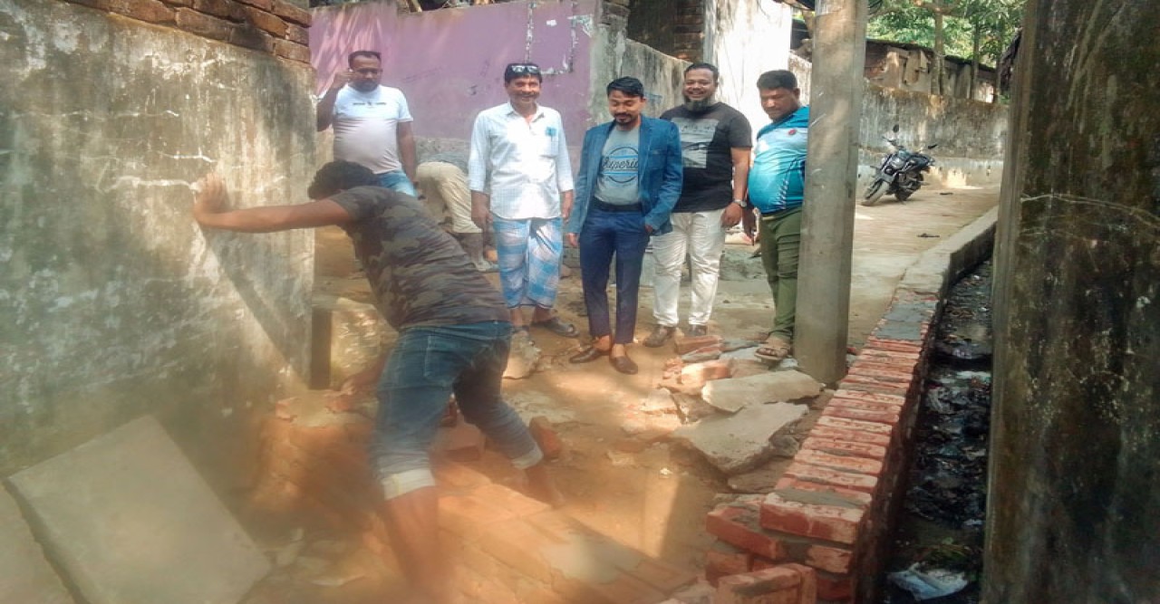 কক্সবাজার পৌরসভার ৭নং ওয়ার্ডের নুর জাহান সড়কের উন্নয়ন কাজ সম্পন্ন