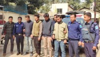স্বামীকে আটকে স্ত্রীকে ধর্ষণ॥ চার ছাত্রলীগ নেতা গ্রেপ্তার