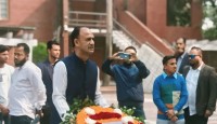 টুঙ্গিপাড়ায় ব্যারিস্টার সুমন
